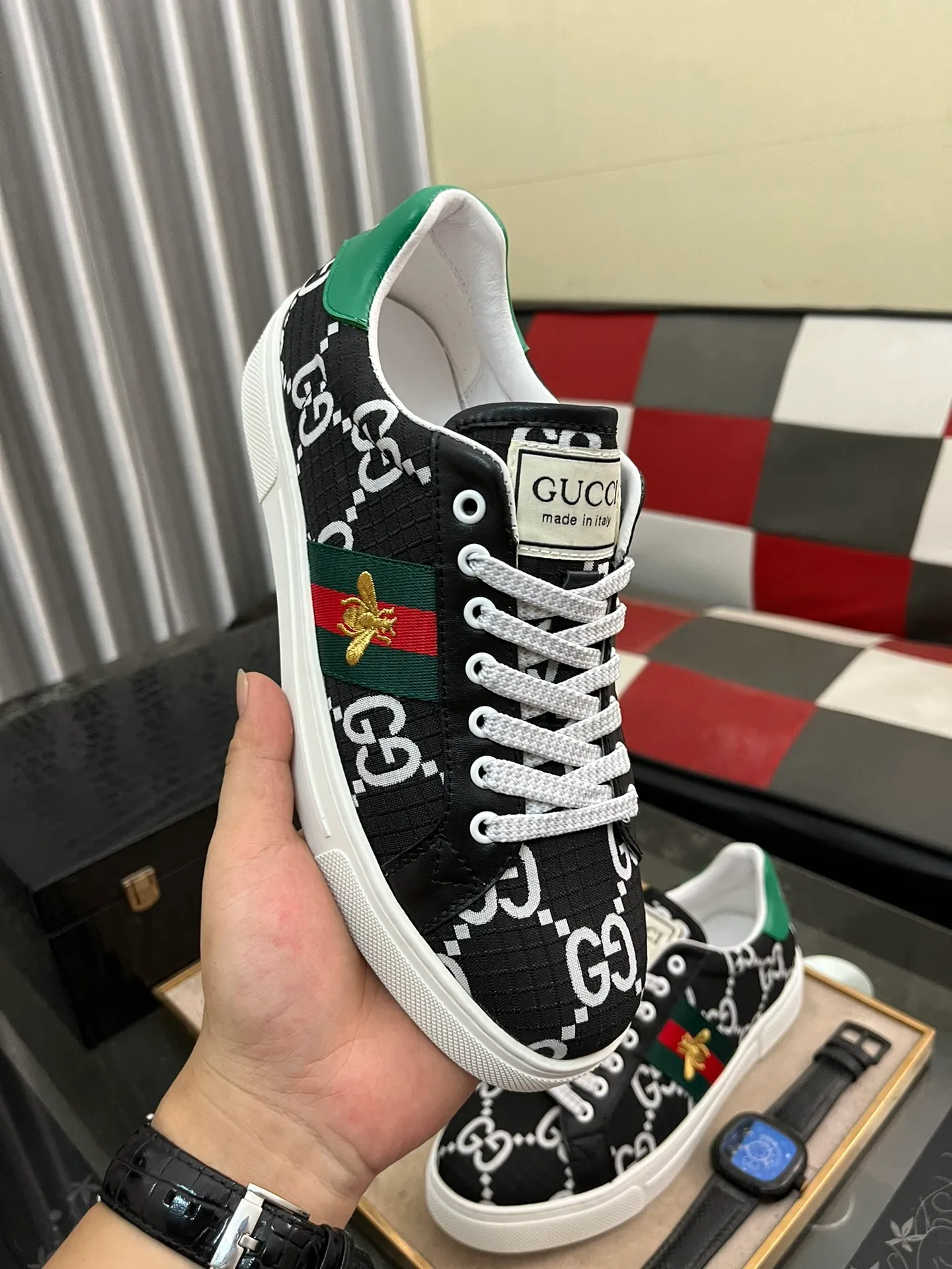 Men's men's shoes💰380⌚️⌚️" GUCCI" New official website • Same style latest • Hot style casual shoes, top brand [seduce] luxury ~ purchasing agency, top ~ quality. Products sold at the counter [Qiang] The original fabric adopts 3D printing technology ➕ Comfortable sheepskin lining, available in 38-443️⃣ colors